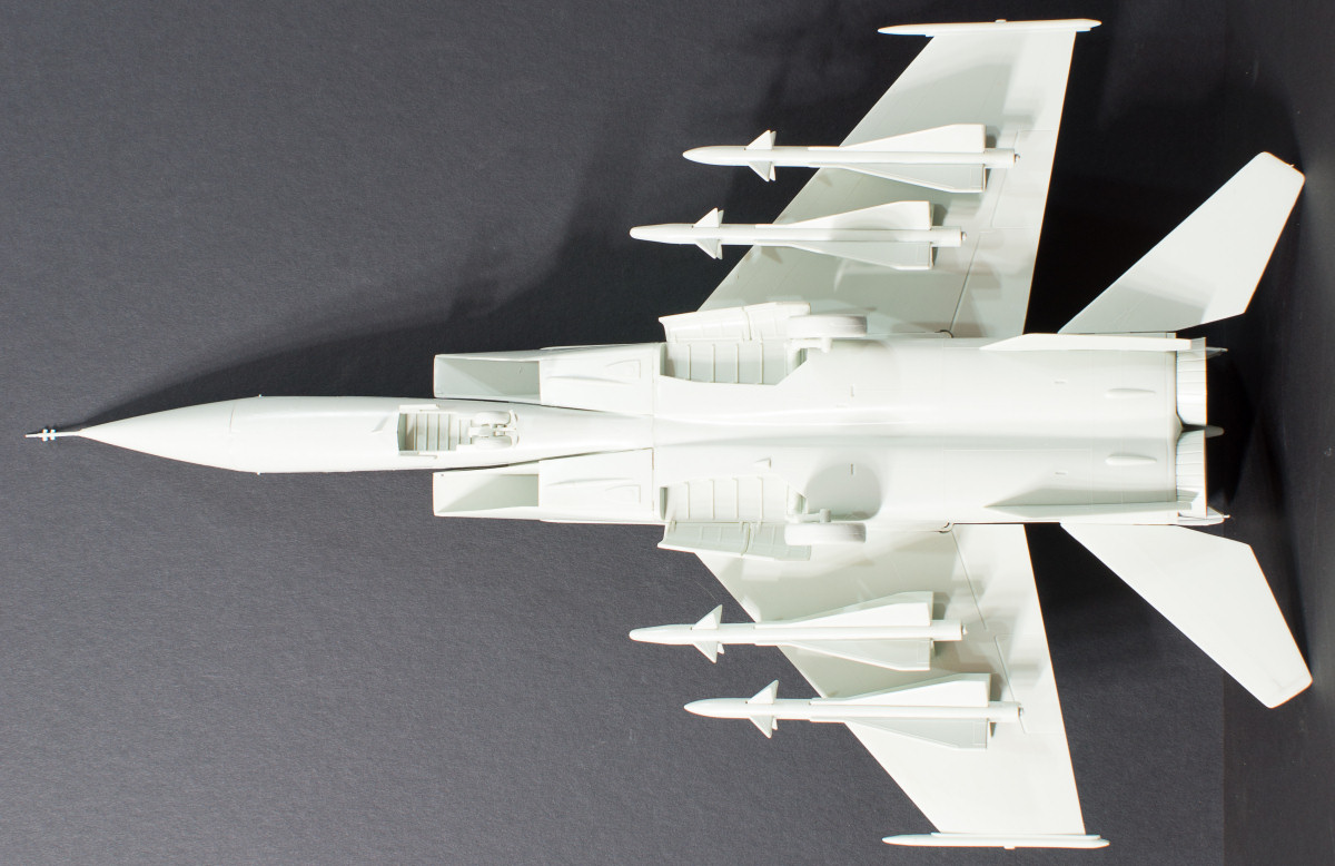Revell 4589 1/48 MiG-25 Foxbat Build Image 09