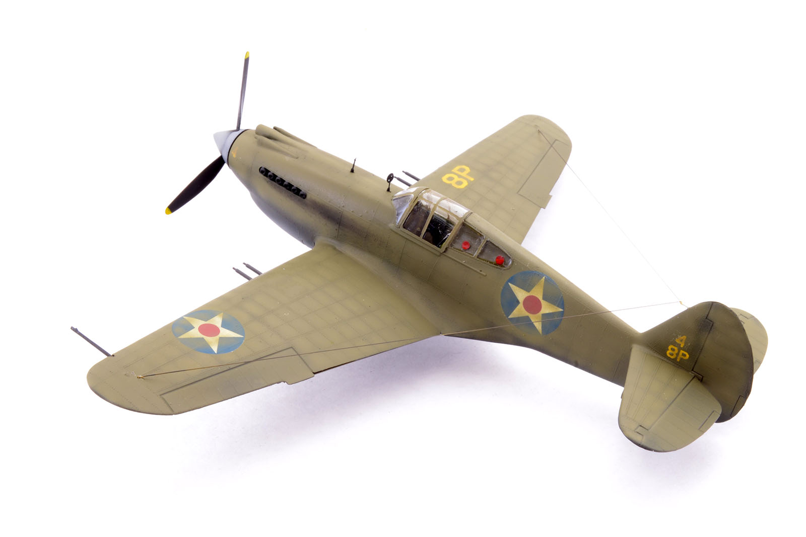 Monogram 5209 1/48 P-40B Build Review Image