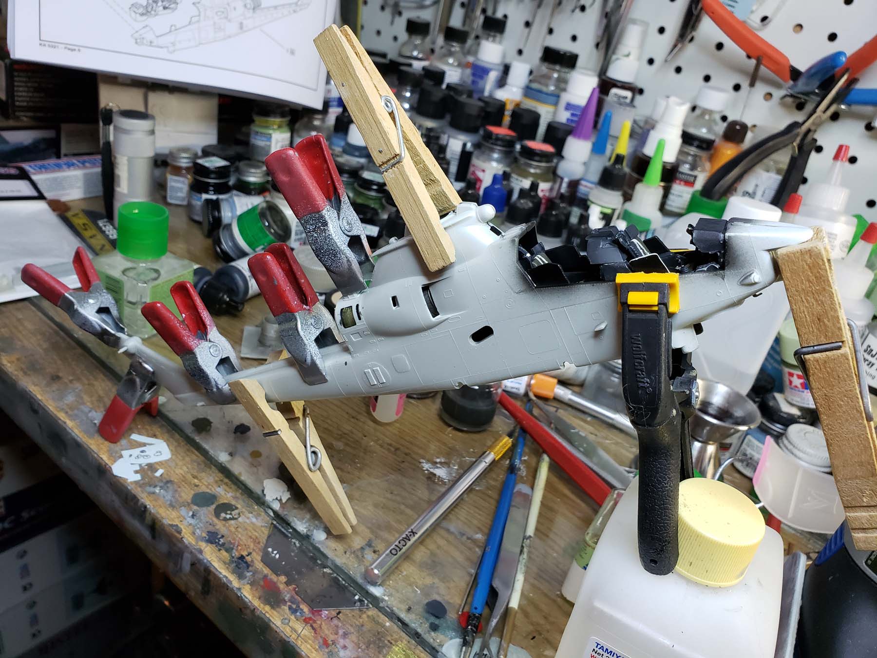 Monogram 1/48 AH-1F Cobra Build Review Image