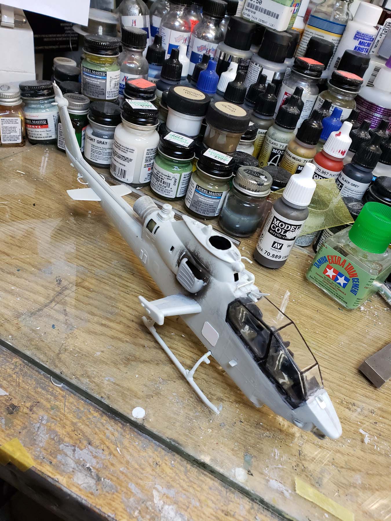 Monogram 1/48 AH-1F Cobra Build Review Image