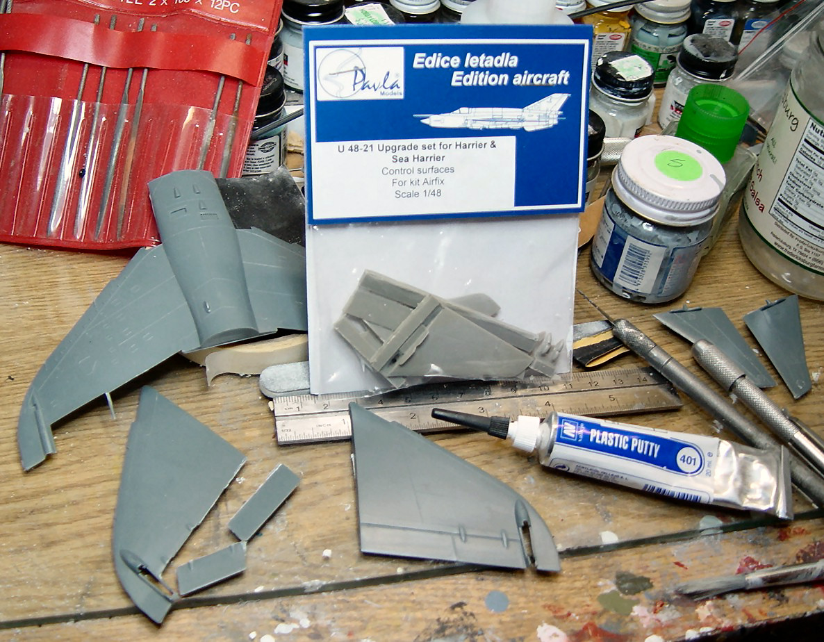 Revell 5420 1/48 Hawker Harrier GR.1 Build Image 05