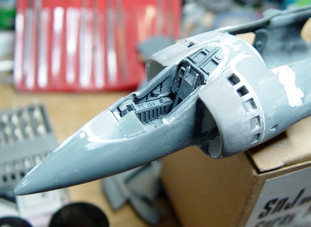 Revell 5420 1/48 Hawker Harrier GR.1 Build Image 06