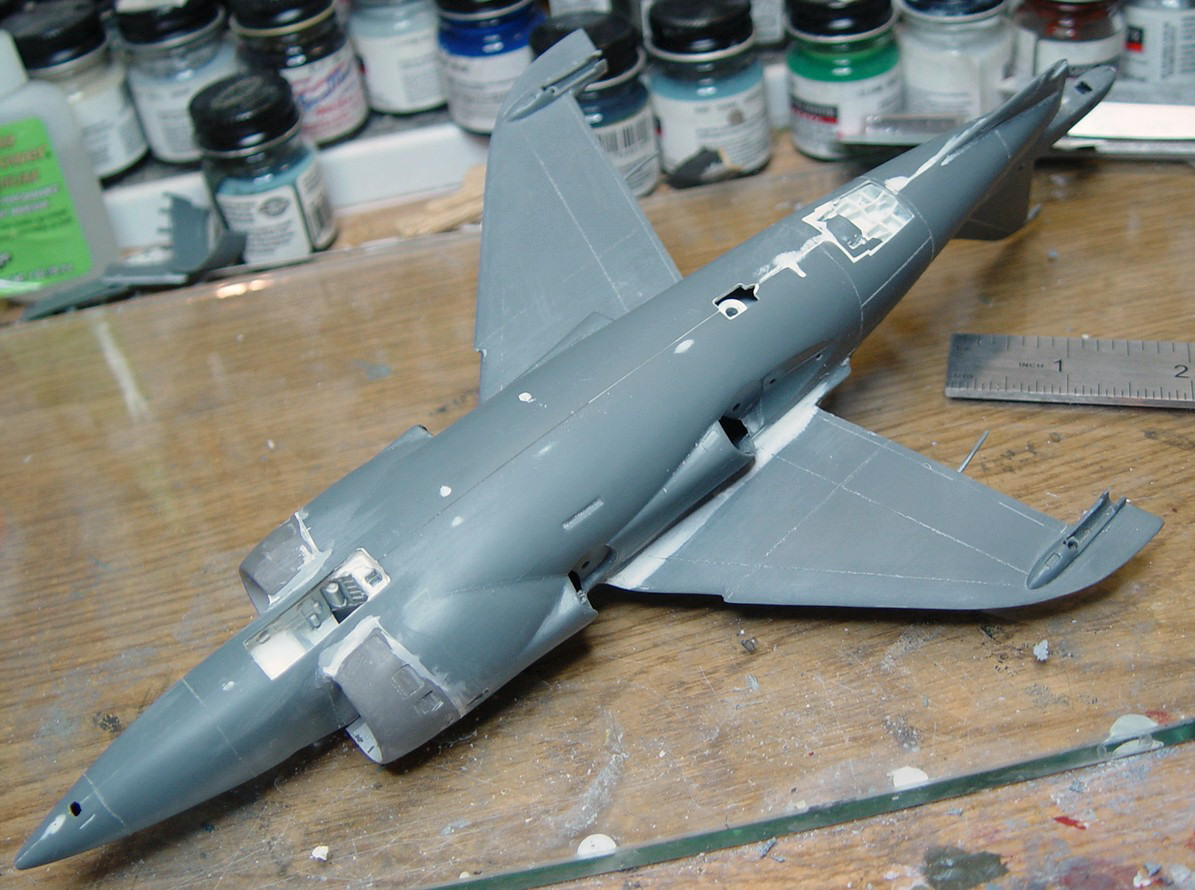 Revell 5420 1/48 Hawker Harrier GR.1 Build Image 08