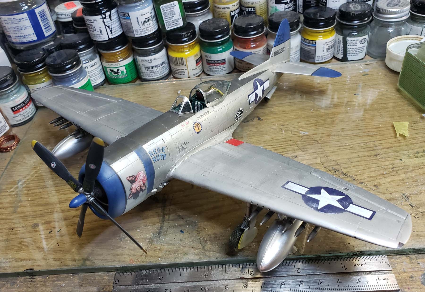 Pro Modeler 1/48 P-47N Thunderbolt Build Review Image