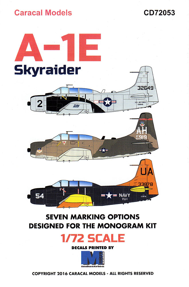 Monogram 1/72 A-1E Skyraider 'Medal of Honor' Build Review Image