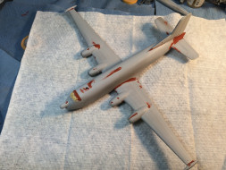 Roden 1/144 C-124C Globemaster II Build