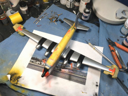 Roden 1/144 C-124C Globemaster II Build