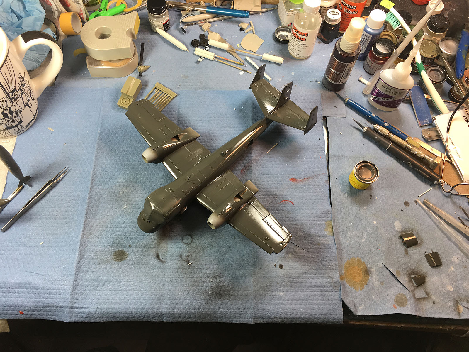 Roden 0406 1/48 OV-1A Mohawk Build Review Image