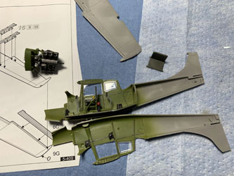Roden 1/48 O-1 Bird Dog Build