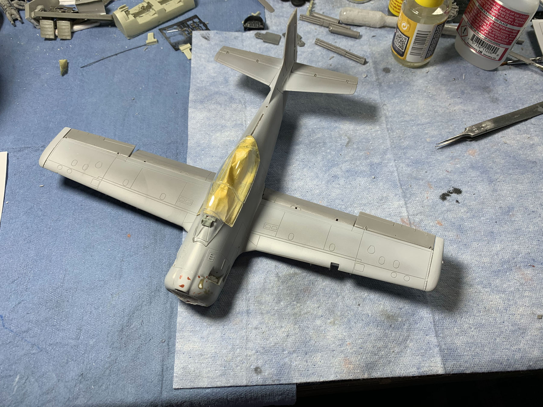 Roden 0450 1/48 T-28D Trojan Build Review Image