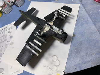 Roden 1/48 T-28D Trojan Build