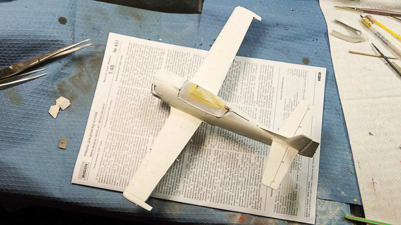 Roden 0451 1/48 T-28C Trojan Build Review Image
