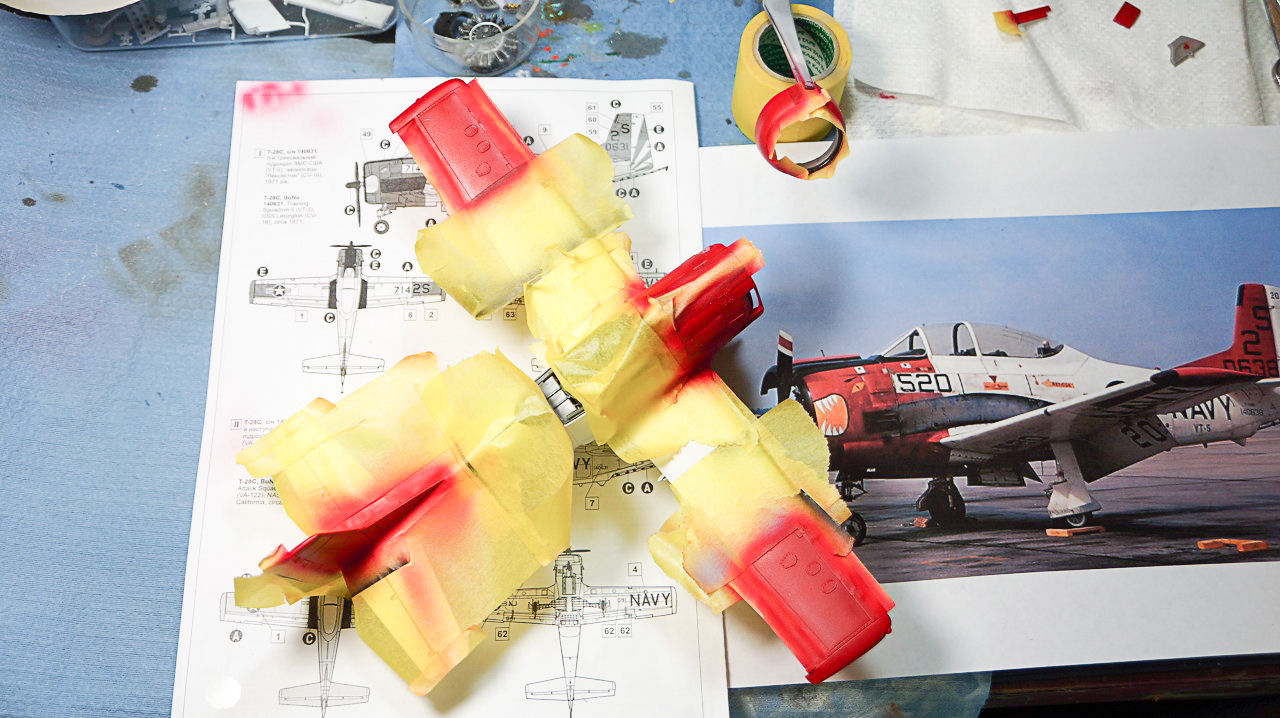 Roden 0451 1/48 T-28C Trojan Build Review Image