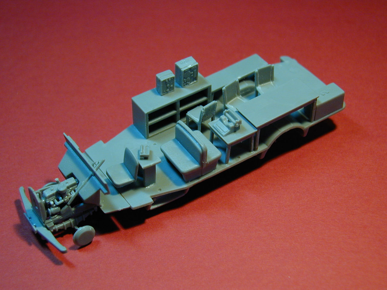 Roden 0723 1/72 Opel 3.6-47 Omnibus Stabswagen) Build Review Image