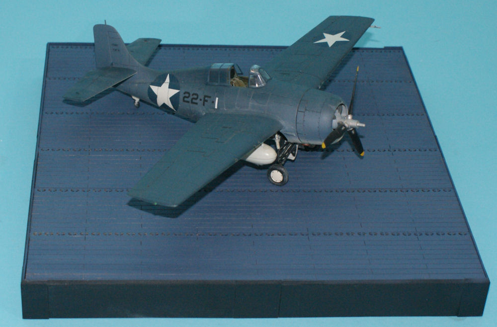 Skunkmodels 1/48 WWII USN Wooden Carrier Deck Display Base Image