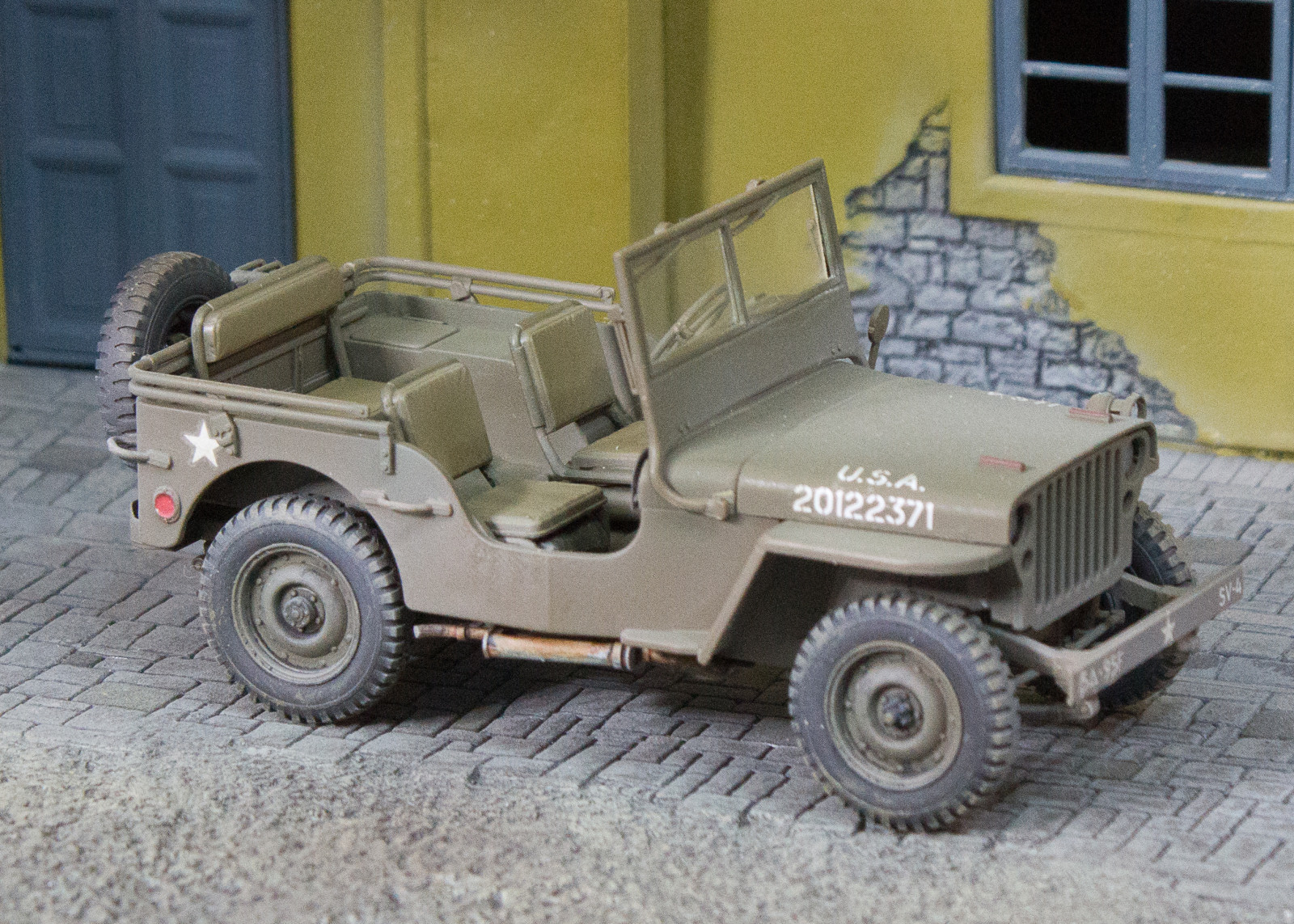 Tamiya 35219 1/35 US Willys MB Jeep Build Review Image