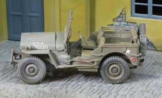  Tamiya - 35219 - Model - Jeep Willys 1/4 Ton - Scale 1:35,  Brown, Black : Arts, Crafts & Sewing