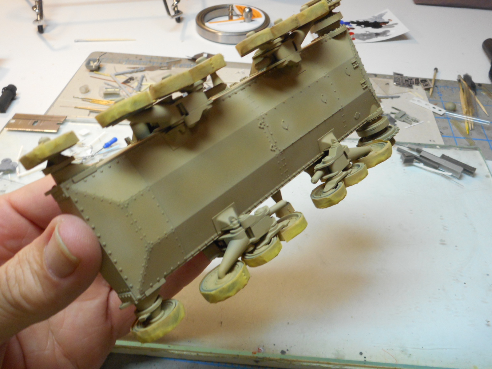 Tamiya 35352 1/35 British Infantry Tank Mk.III Valentine Mk.II/IV Build Review Image