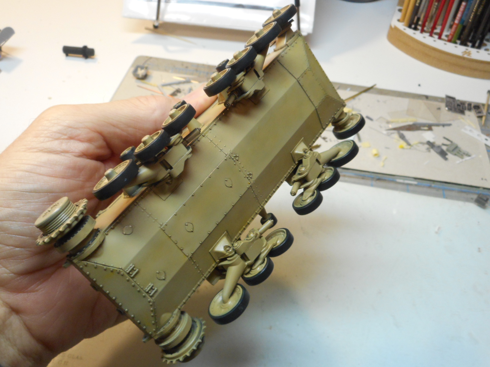 Tamiya 35352 1/35 British Infantry Tank Mk.III Valentine Mk.II/IV Build Review Image
