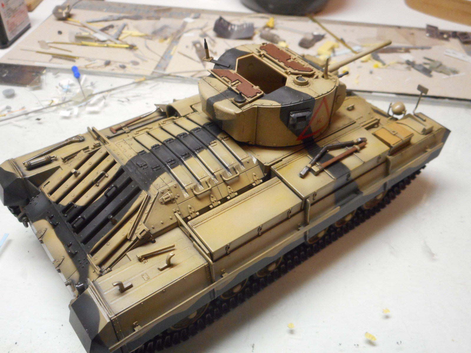 Tamiya 35352 1/35 British Infantry Tank Mk.III Valentine Mk.II/IV Build Review Image