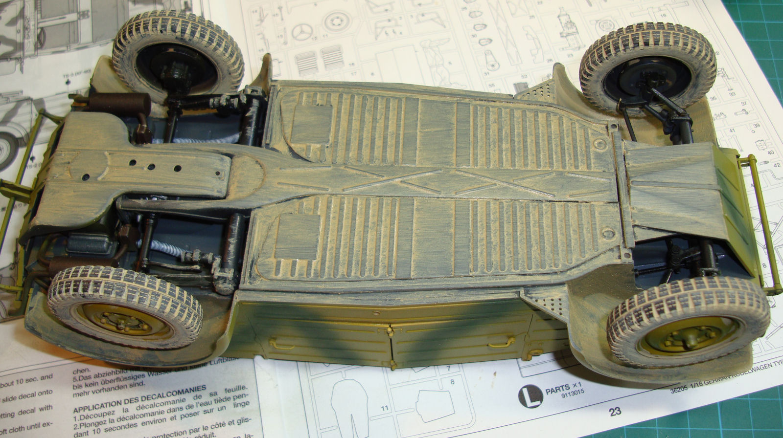 Tamiya 36205 1/16 Kuebelwagen Type 82 Build Review Image