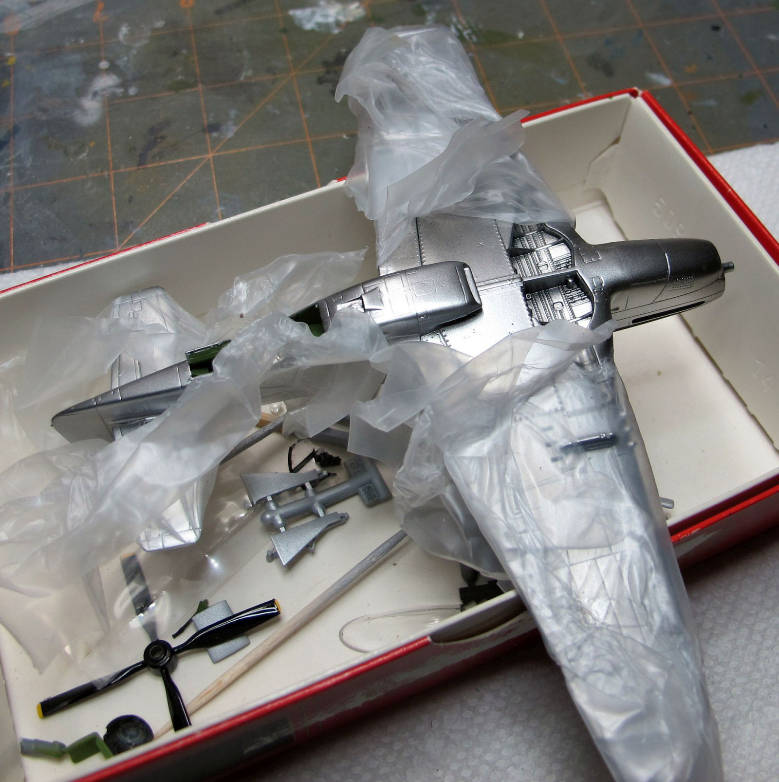 Tamiya 60754 1/72 F-51D Mustang Build Review Image