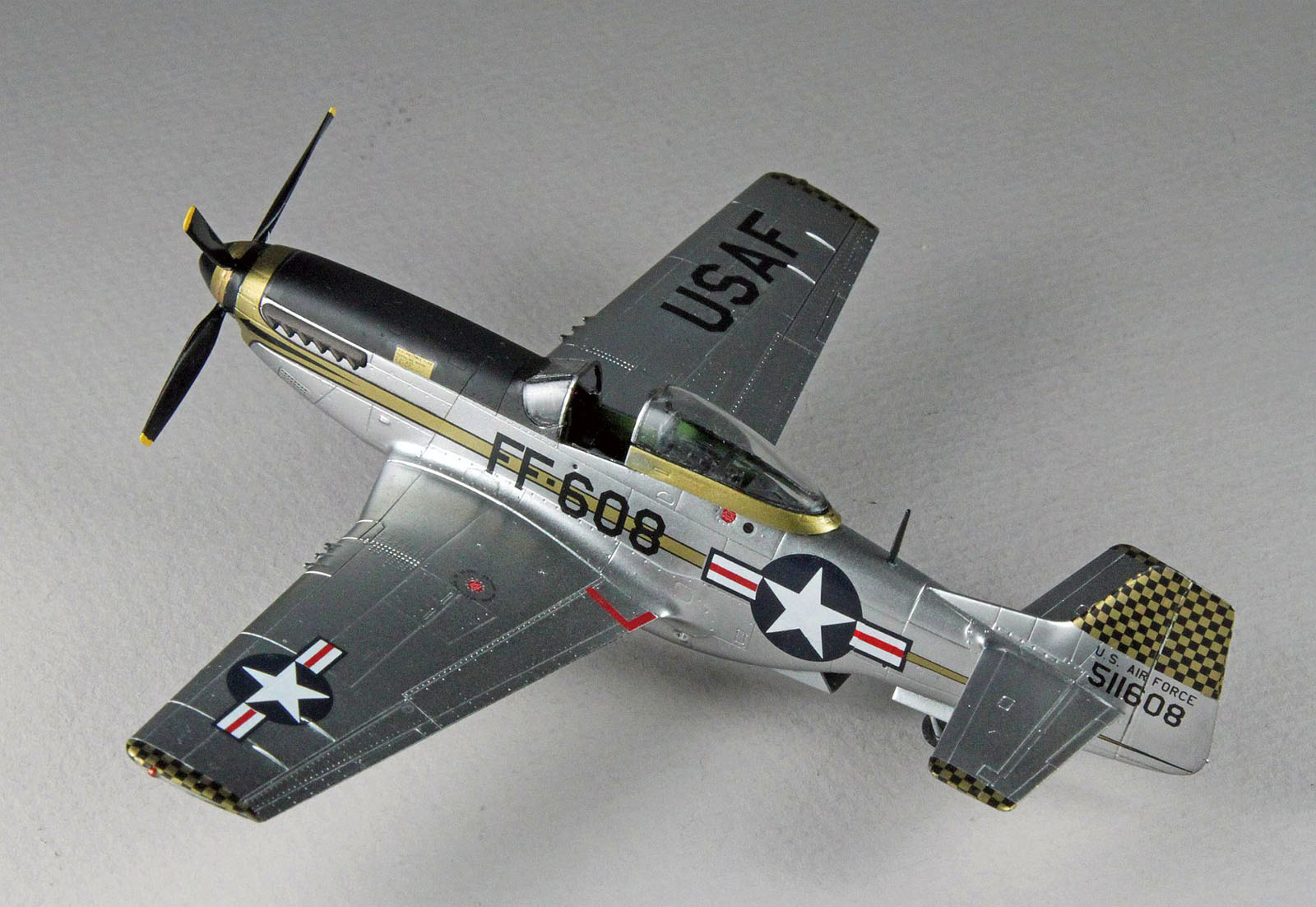 Tamiya 60754 1/72 F-51D Mustang Build Review Image