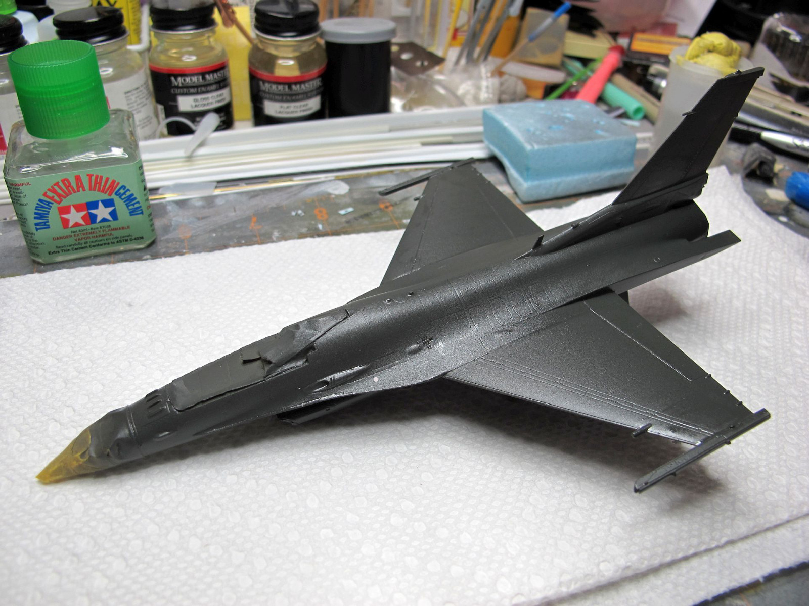 Tamiya 60786 1/72 F-16CJ Block 50 Fighting Falcon Build Review Image