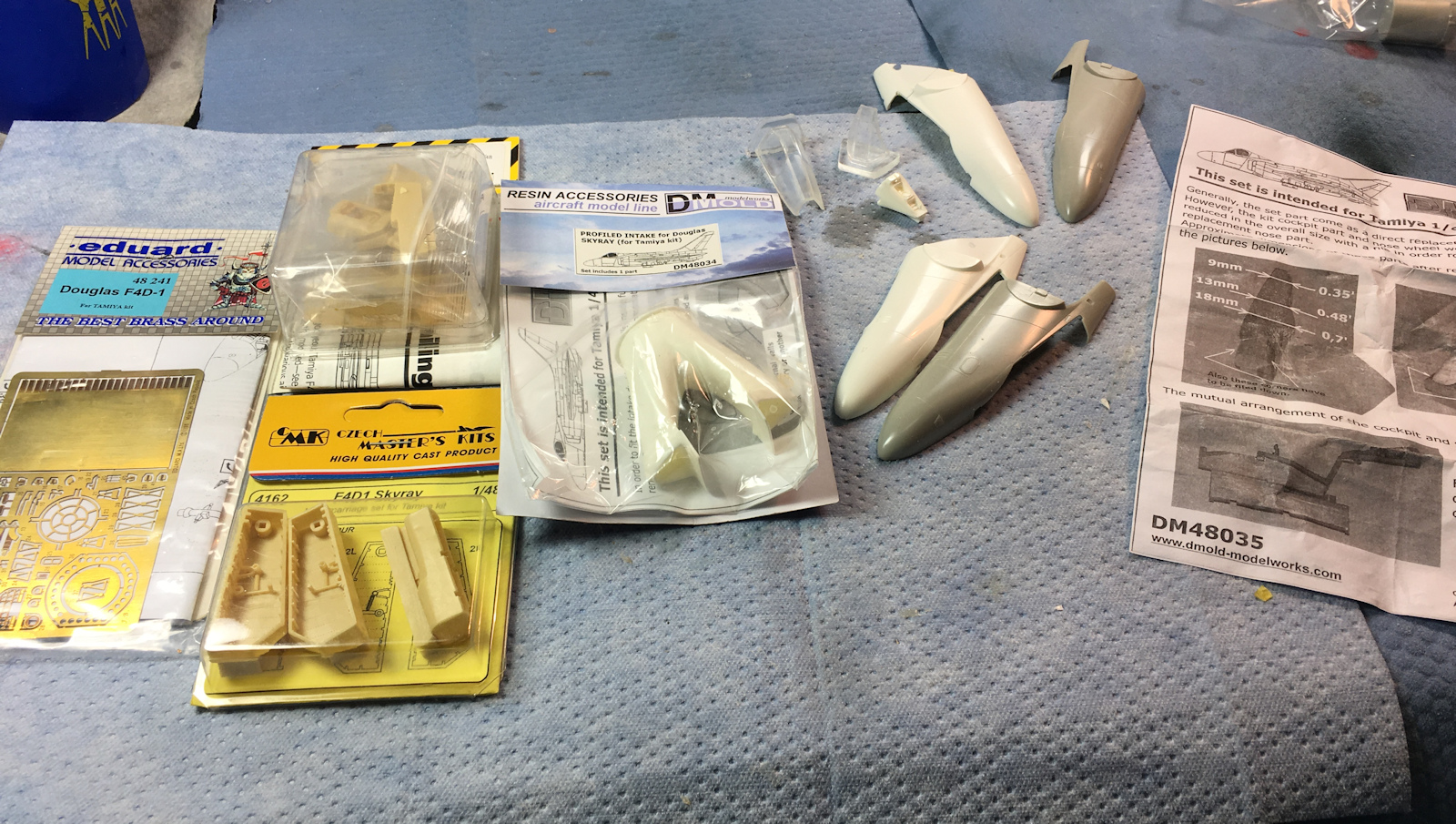 Tamiya 61055 1/48 F4D-1 Skyray Build Review Image