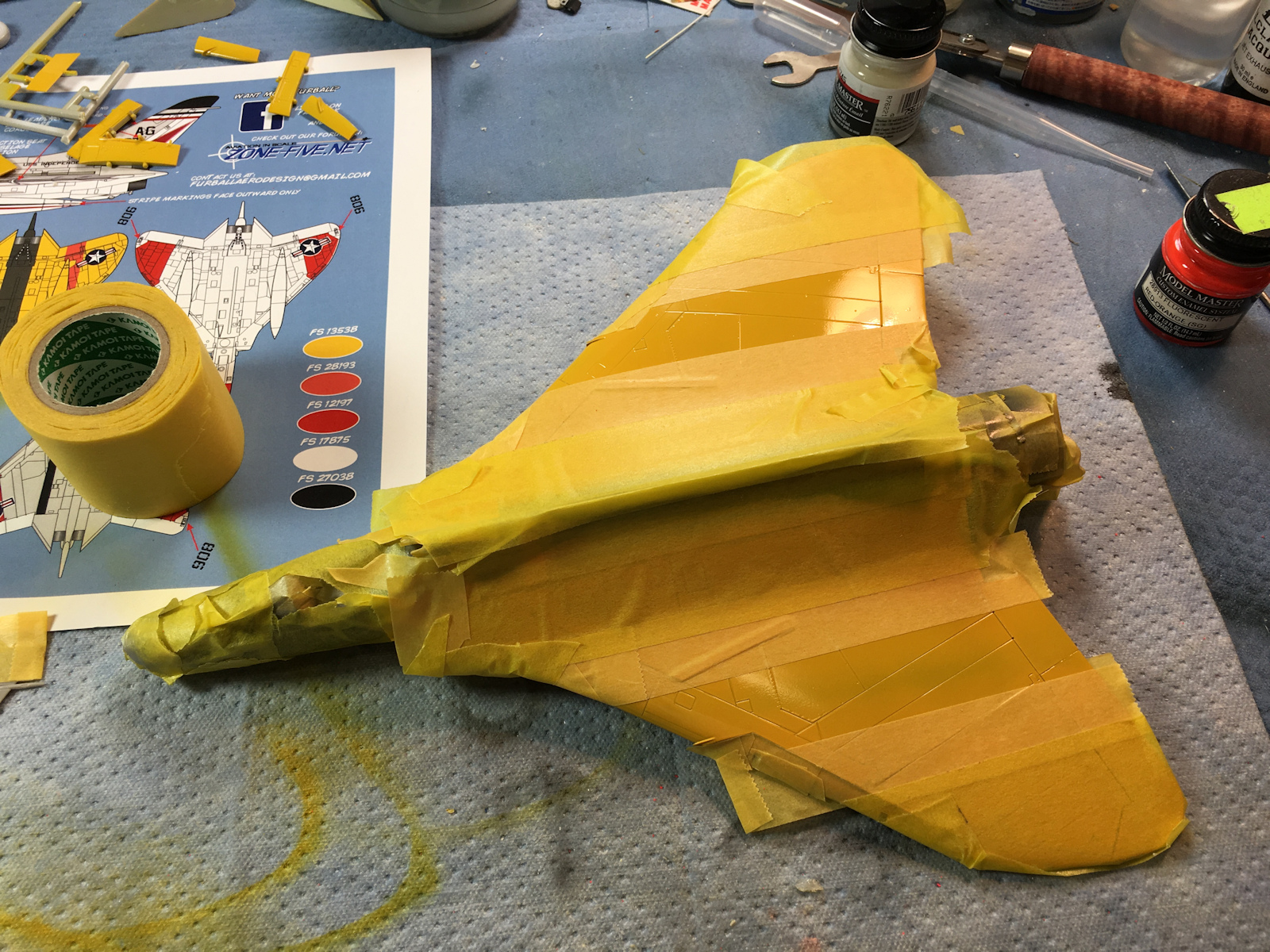 Tamiya 61055 1/48 F4D-1 Skyray Build Review Image