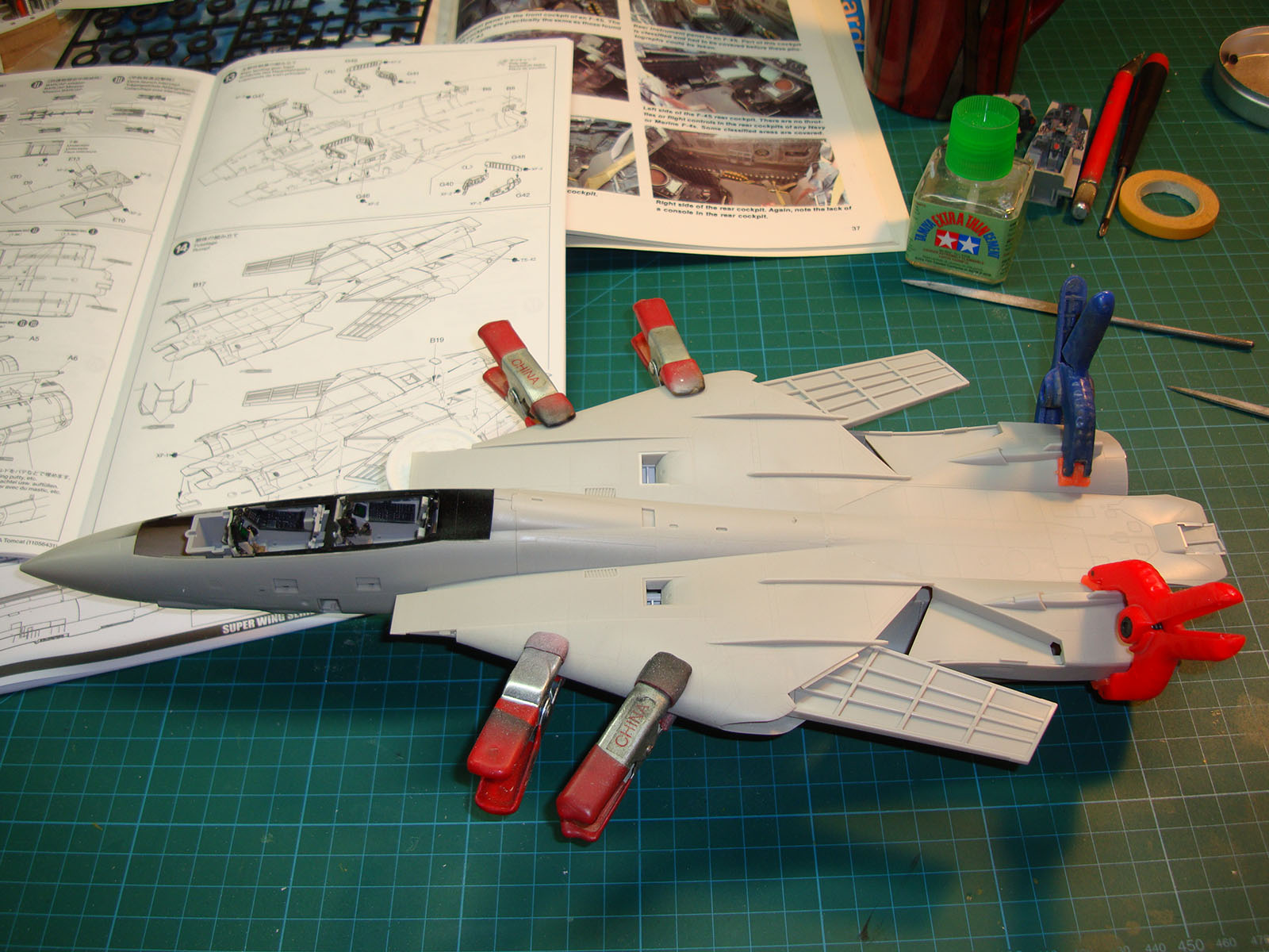 Tamiya 61114 1/48 F-14A Tomcat Build Review Image