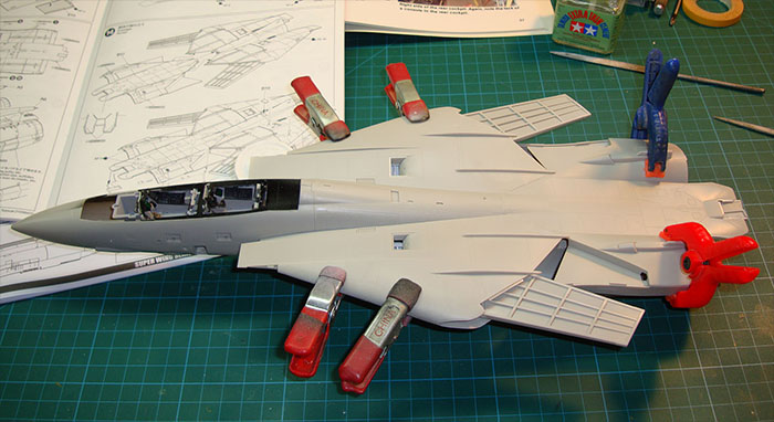 Tamiya 61114 1/48 F-14A Tomcat Build Review