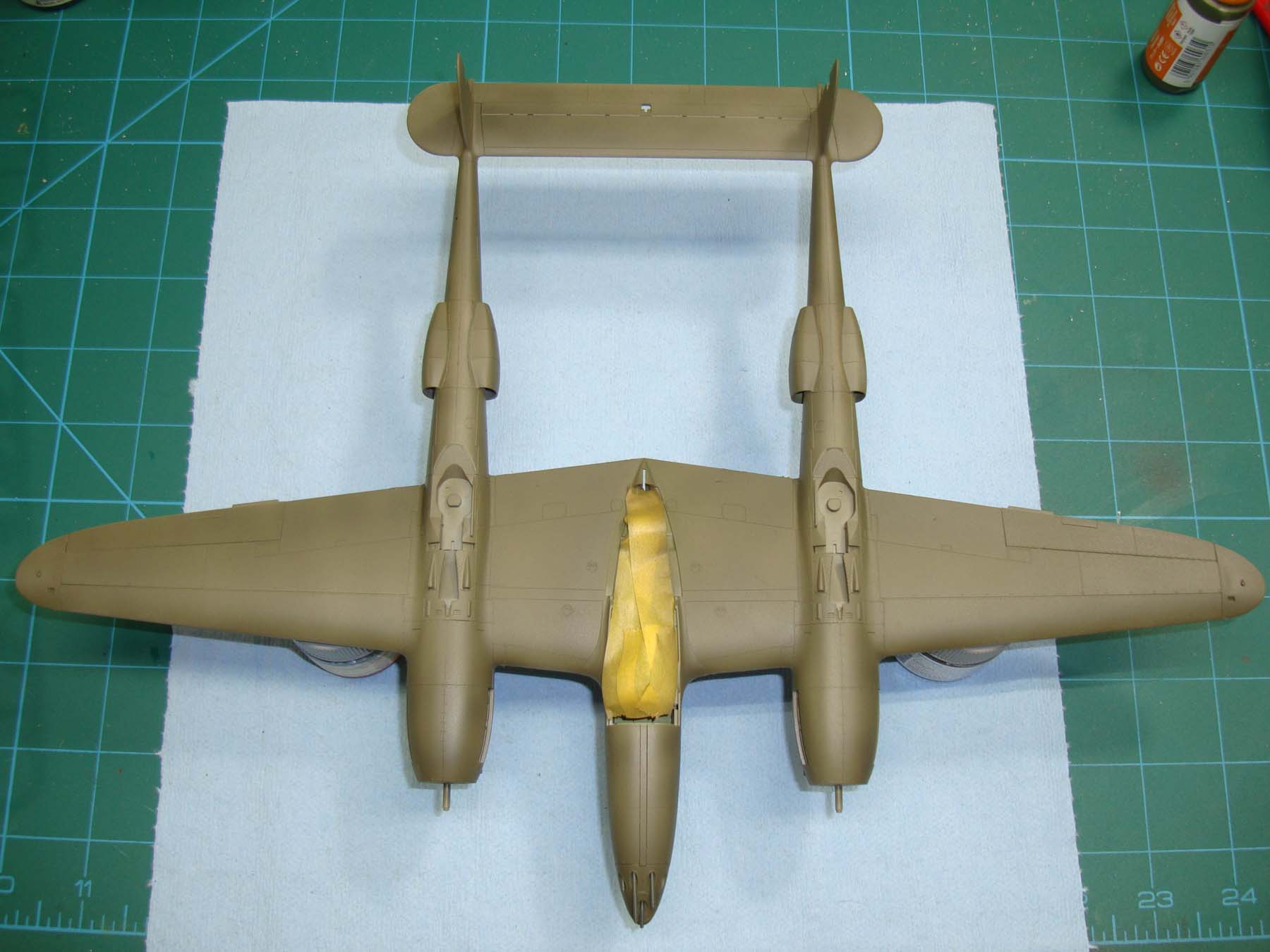 Tamiya 61120 1/48 P-38F Lightning Build Review Image