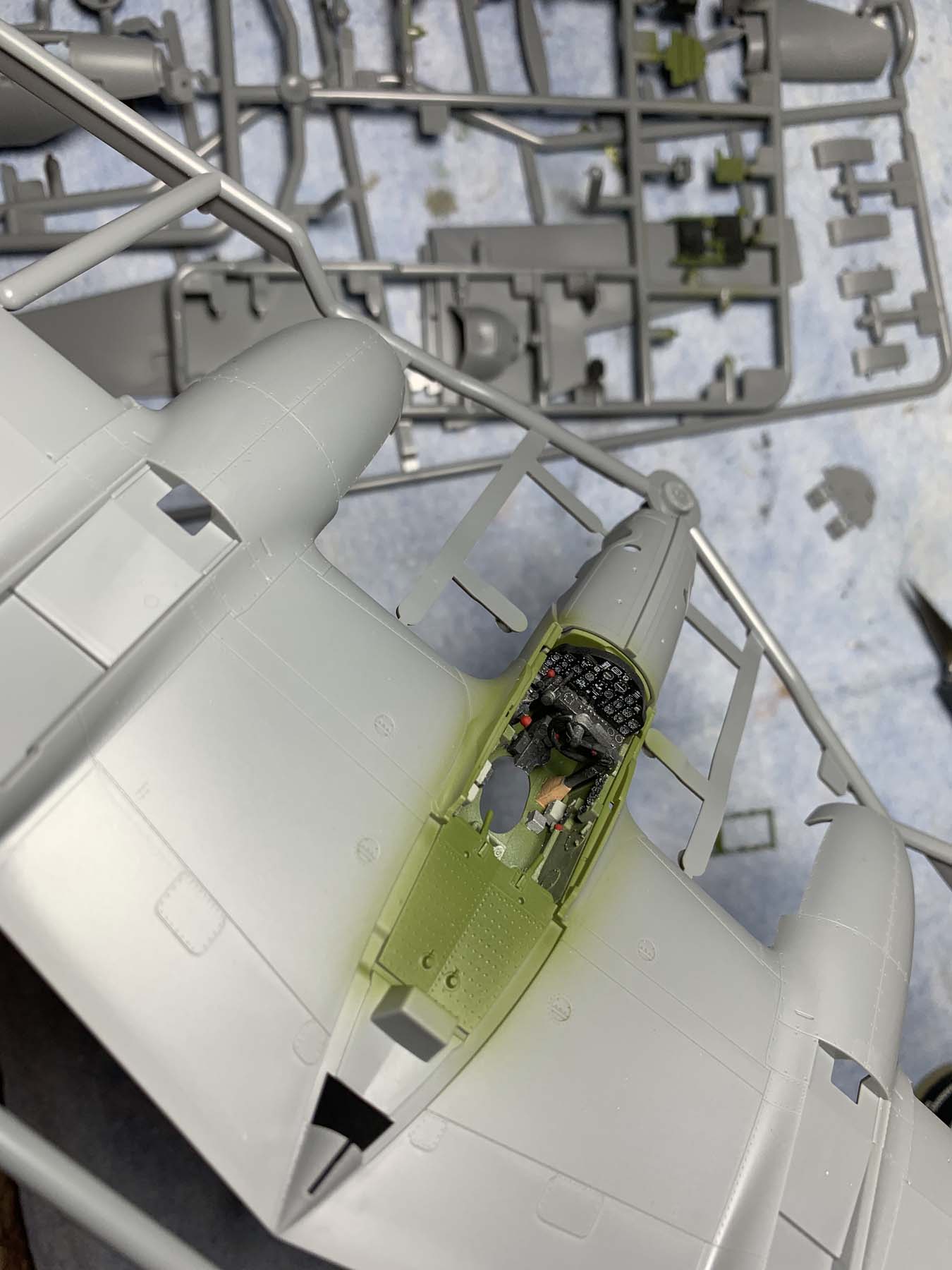 Tamiya 61120 1/48 P-38F Lightning Build Review Image