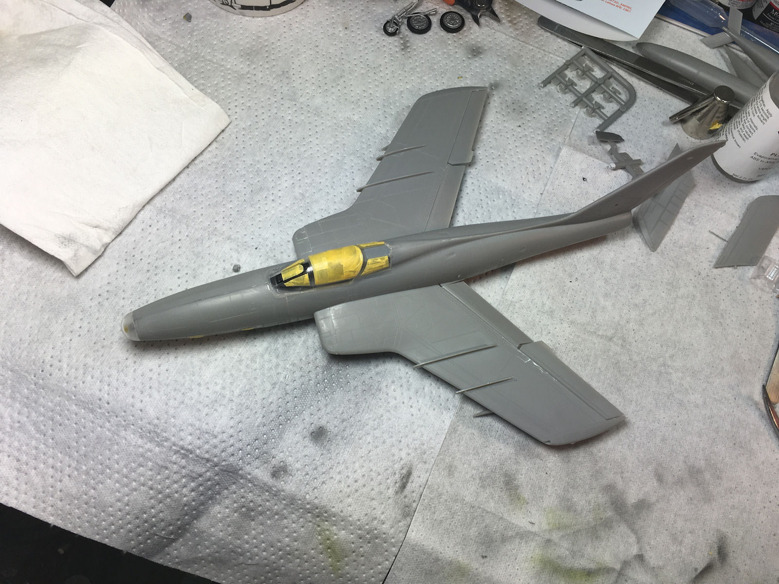Tanmodel 2201 1/48 RF-84F Thunderflash Build Review Image