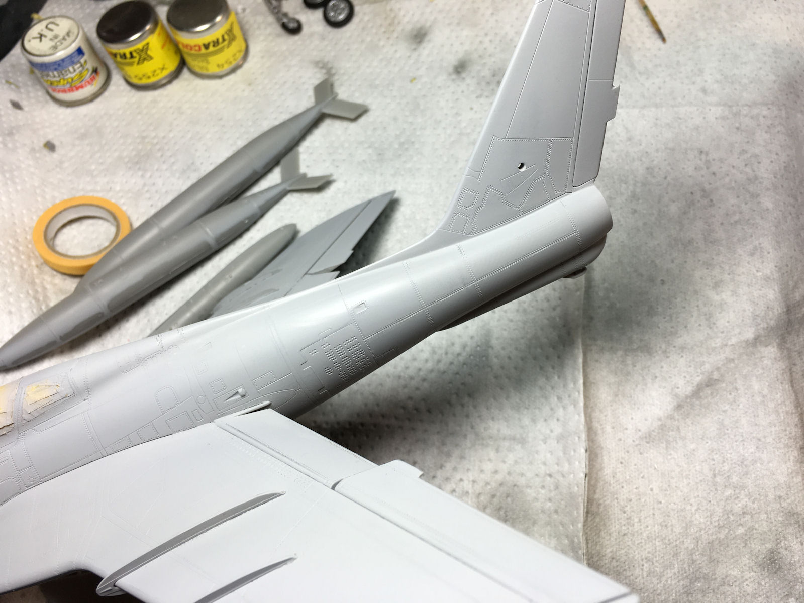 Tanmodel 2201 1/48 RF-84F Thunderflash Build Review Image