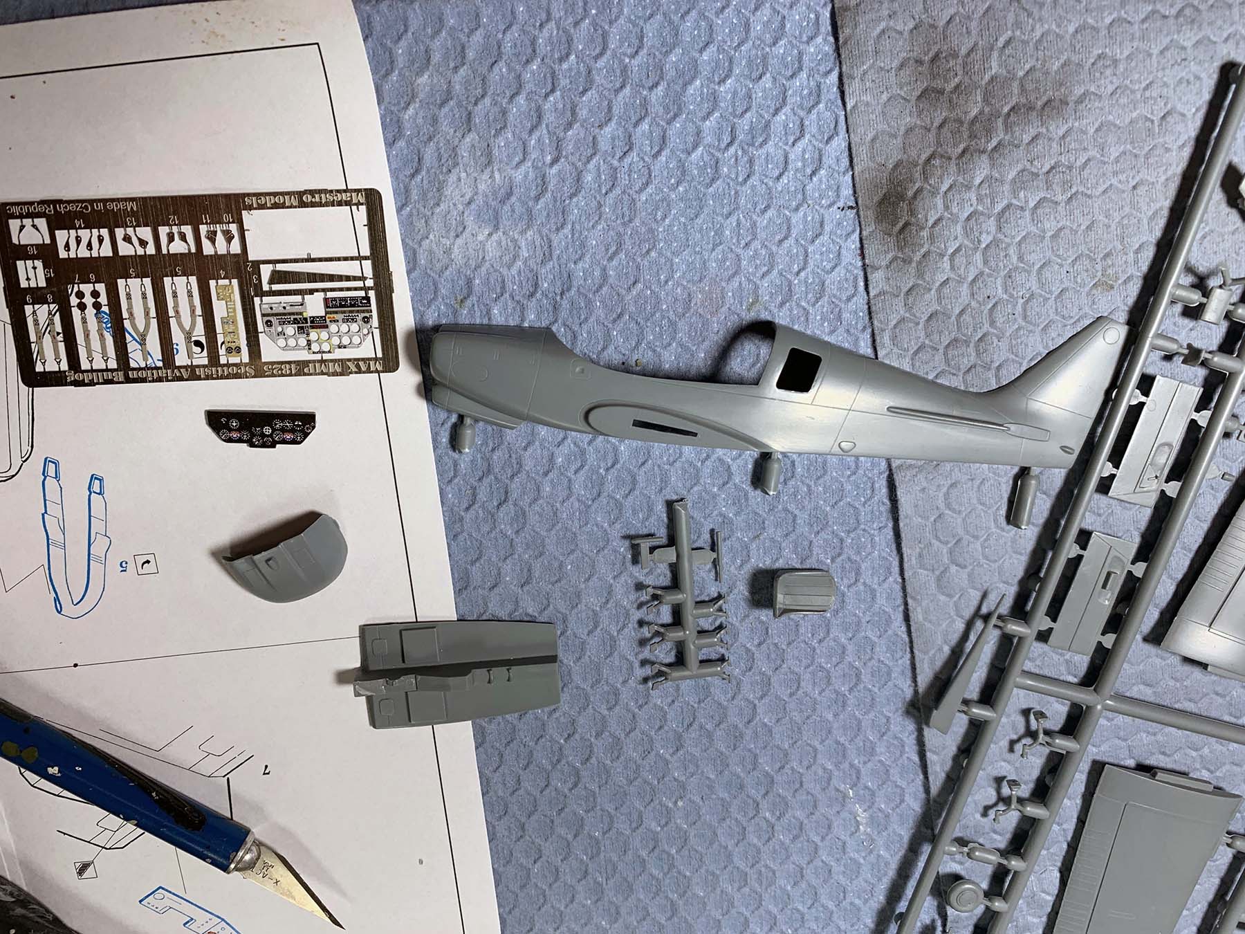 Tarangus 4806 1/48 Bulldog T.1 Build Review Image