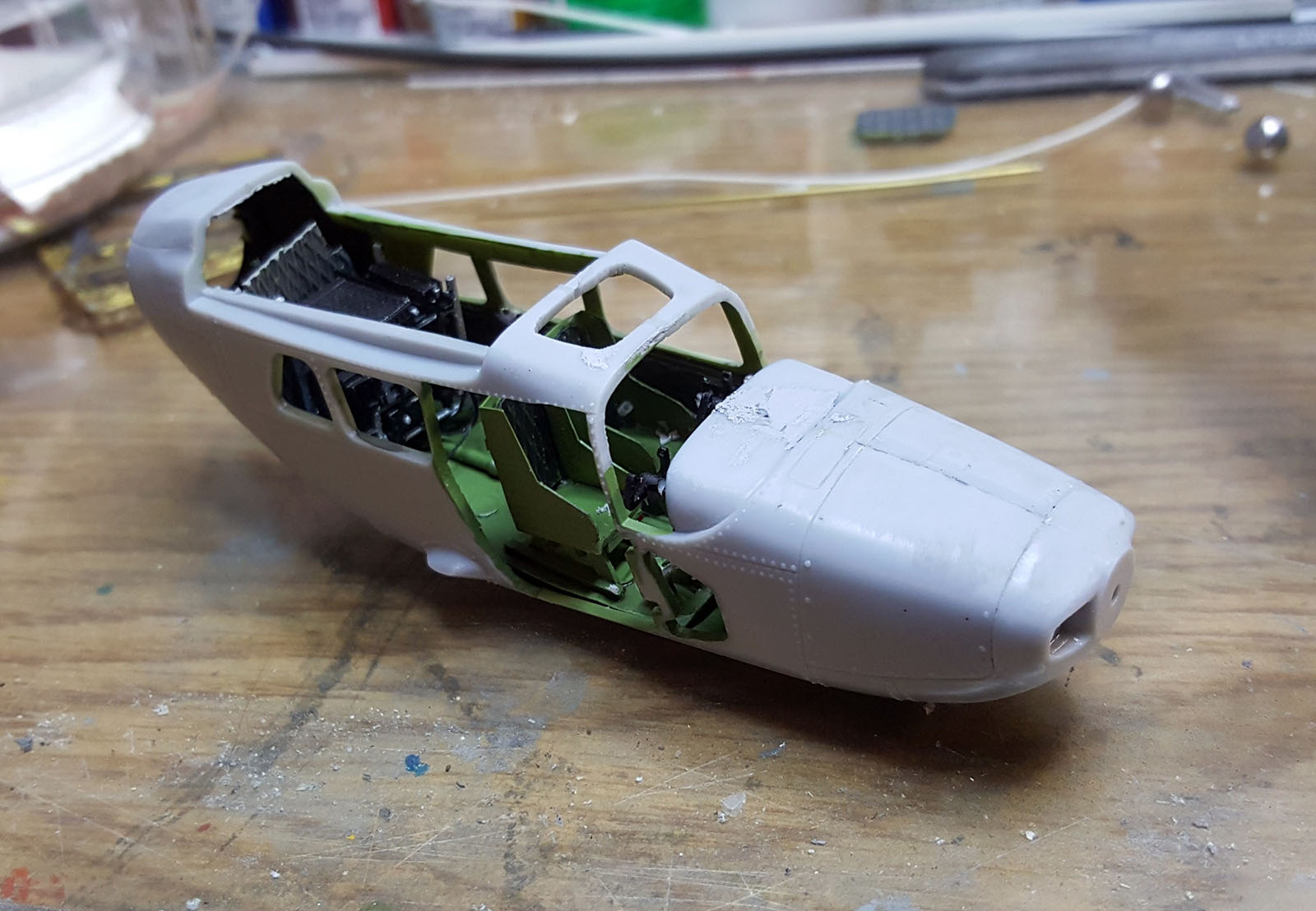 Testors/Hawk 1/48 O-2A Skymaster Build Review Image 09