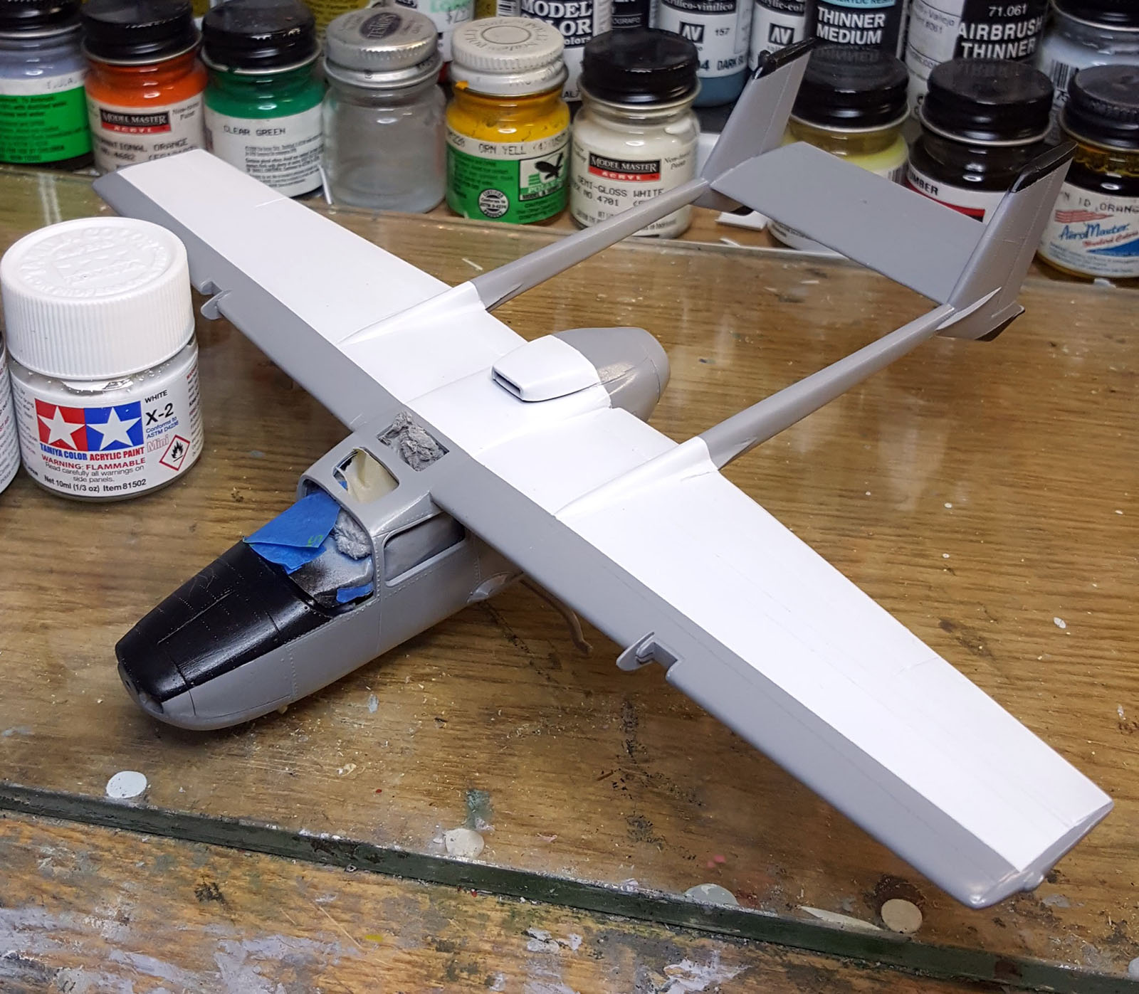 Testors/Hawk 1/48 O-2A Skymaster Build Review Image 12