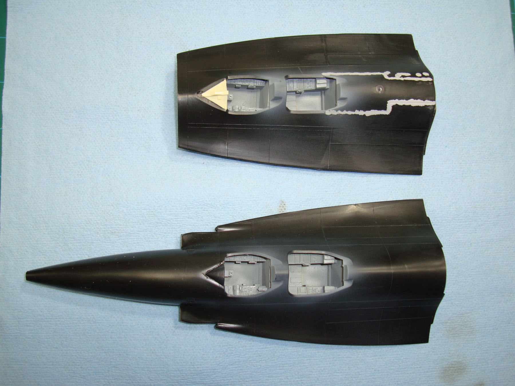 Testors 1/48 SR-71A Blackbird Build Review Image 04