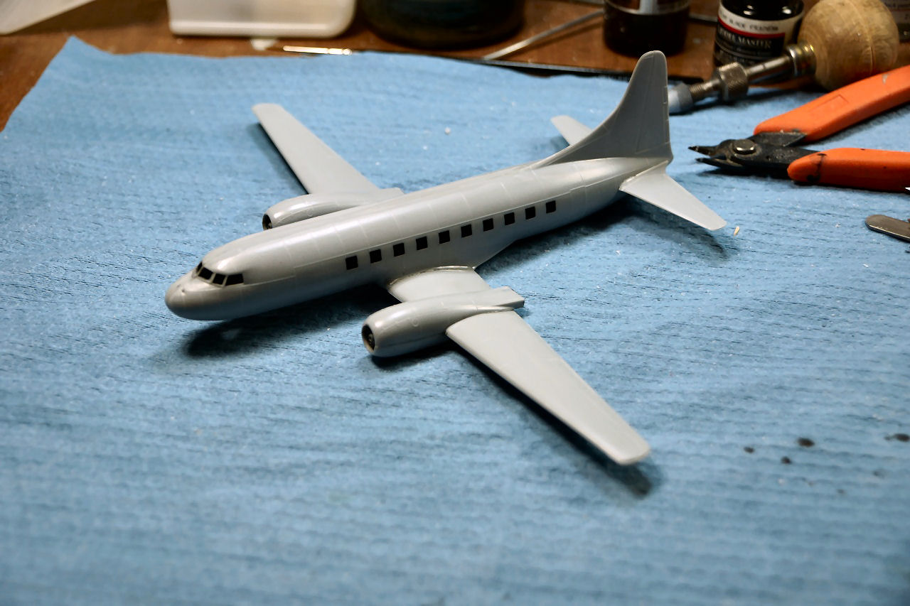 Testors/Hawk 1/126 C-131 Samaritan Build Review Image 04