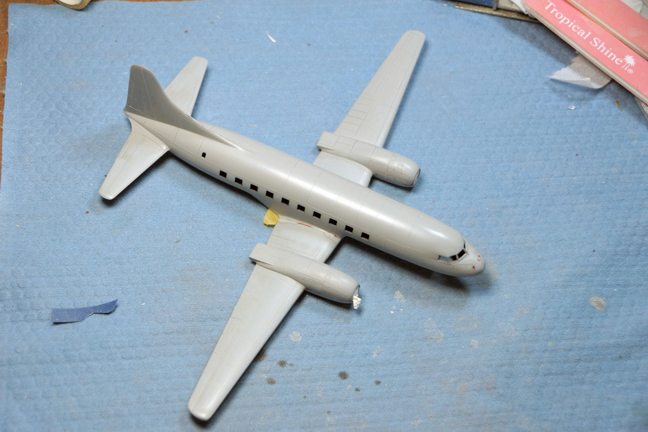 Testors/Hawk 1/126 C-131 Samaritan Build Review Image 05