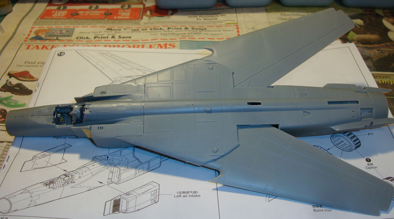 Trumpeter 1/48 MiG-23M Flogger B Quick Build Image
