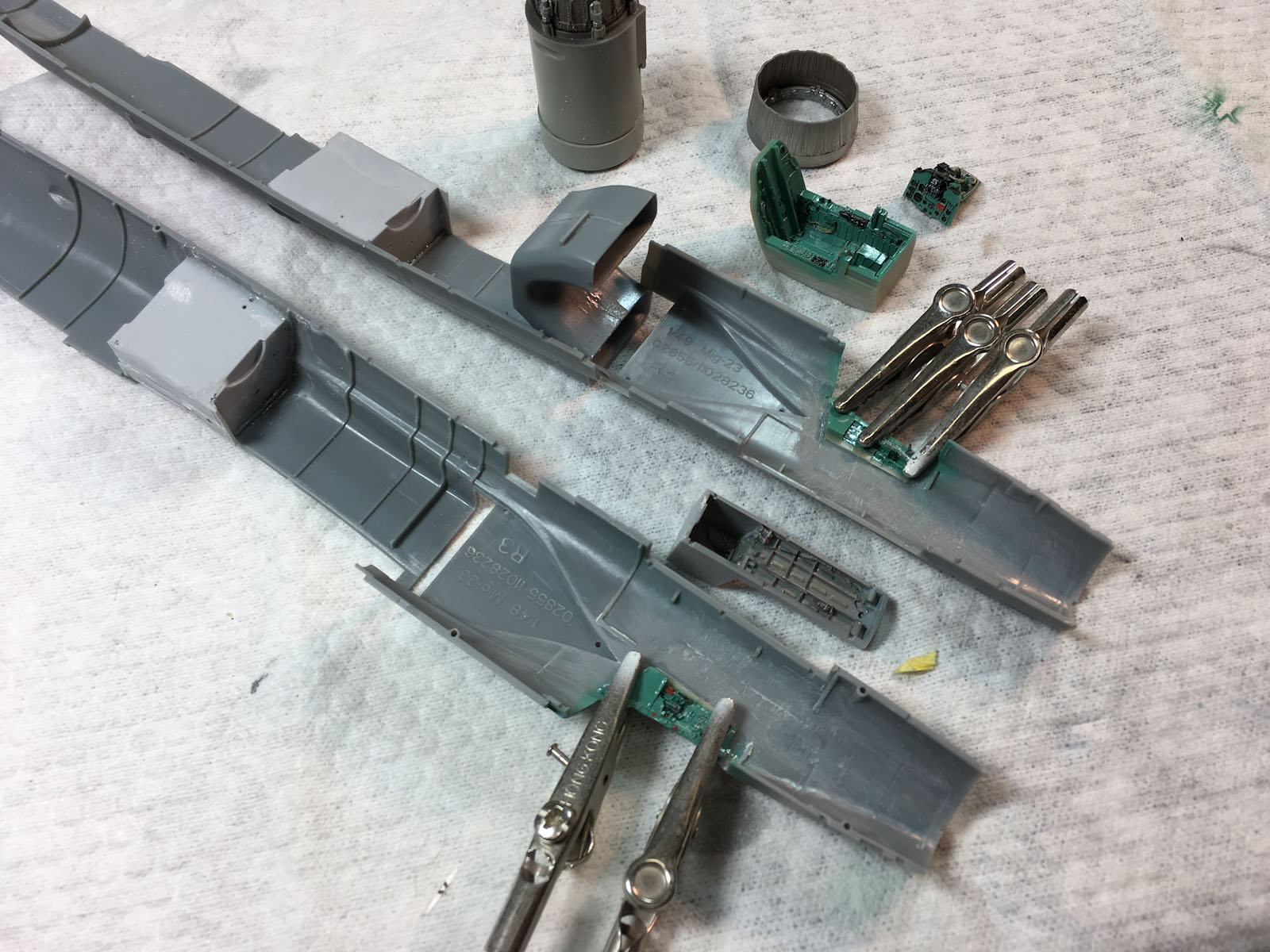 Trumpeter 1/48 MiG-23ML Flogger G Build Image