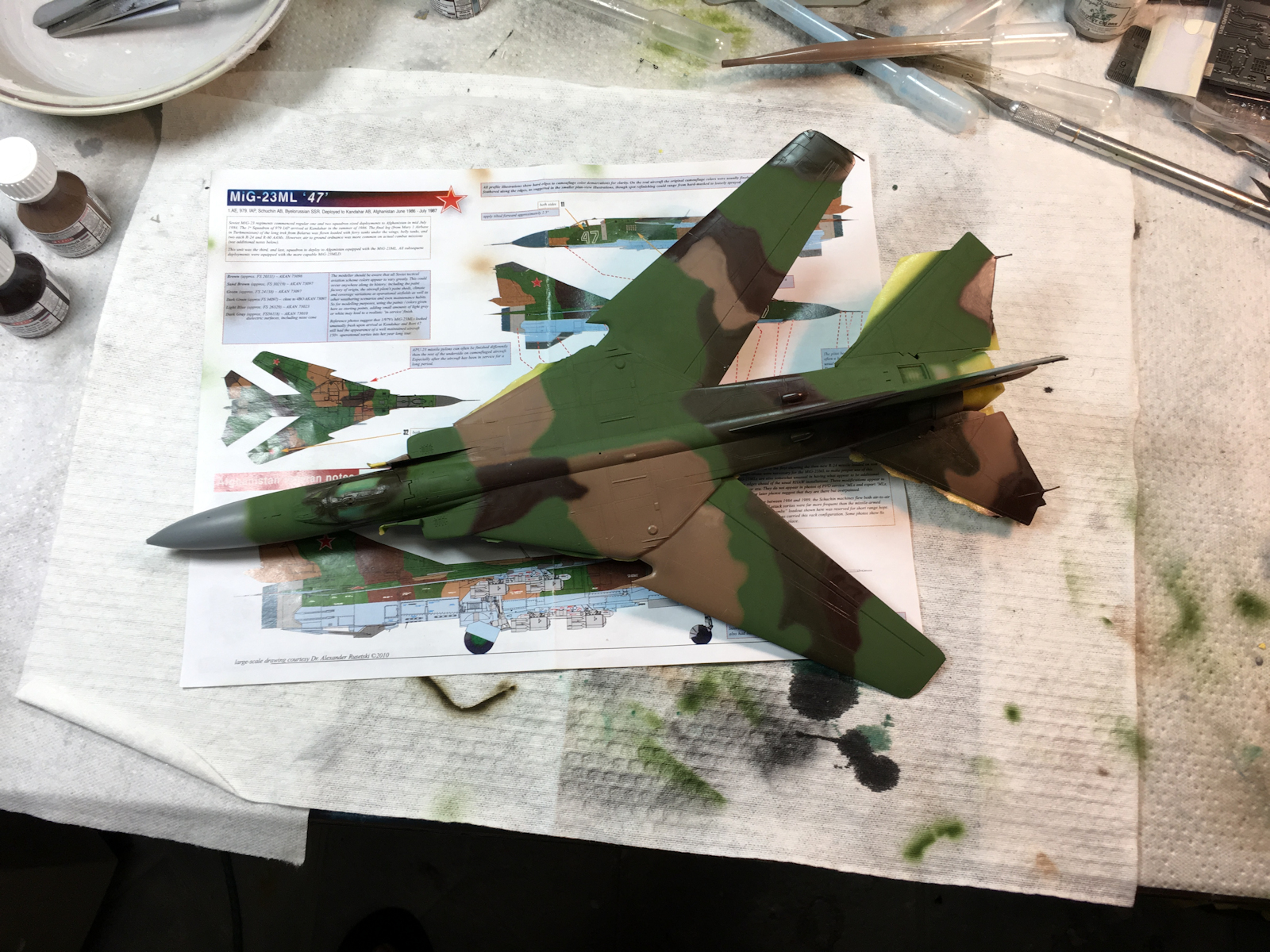 Trumpeter 1/48 MiG-23ML Flogger G Build Image