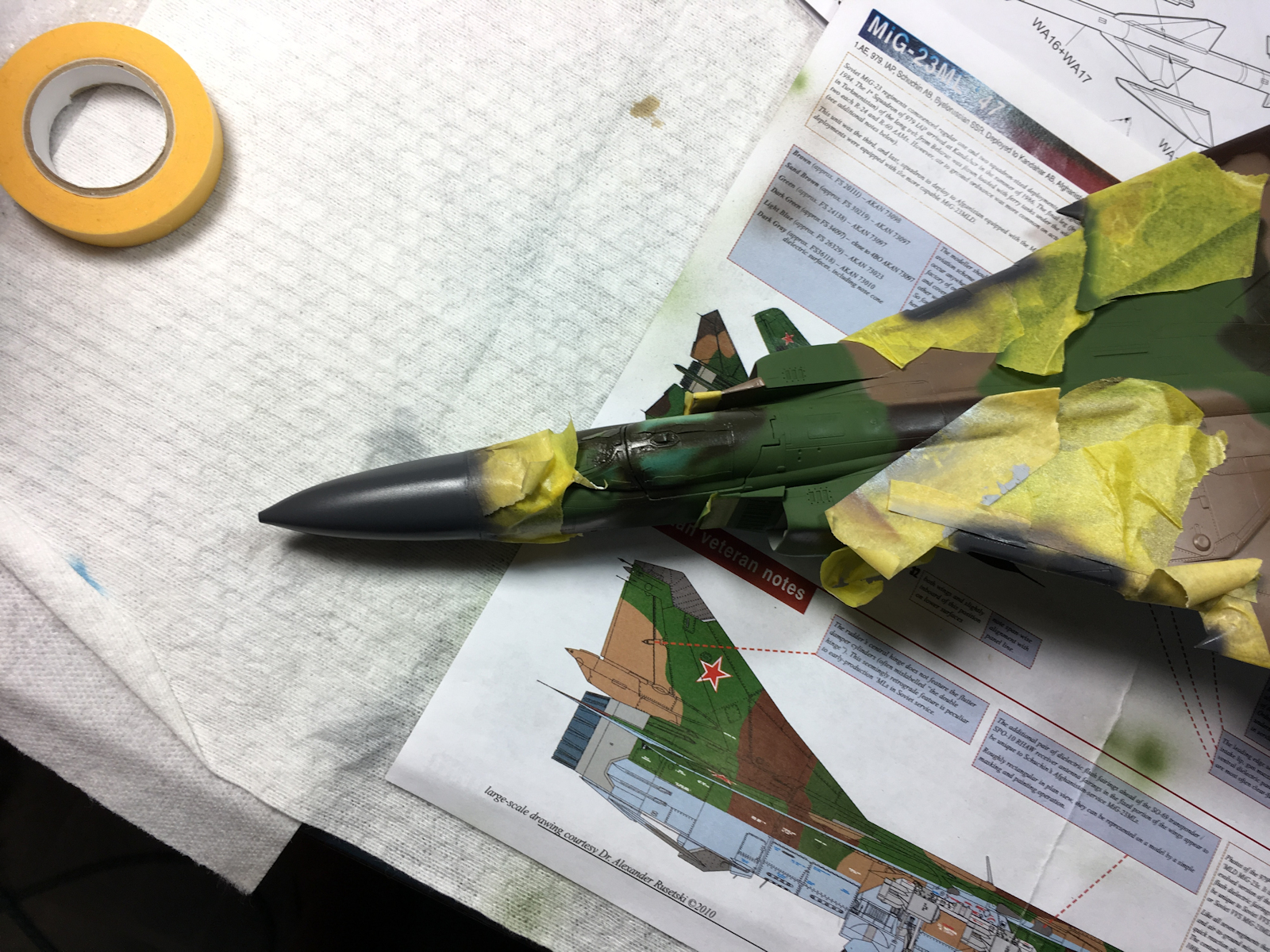 Trumpeter 1/48 MiG-23ML Flogger G Build Image