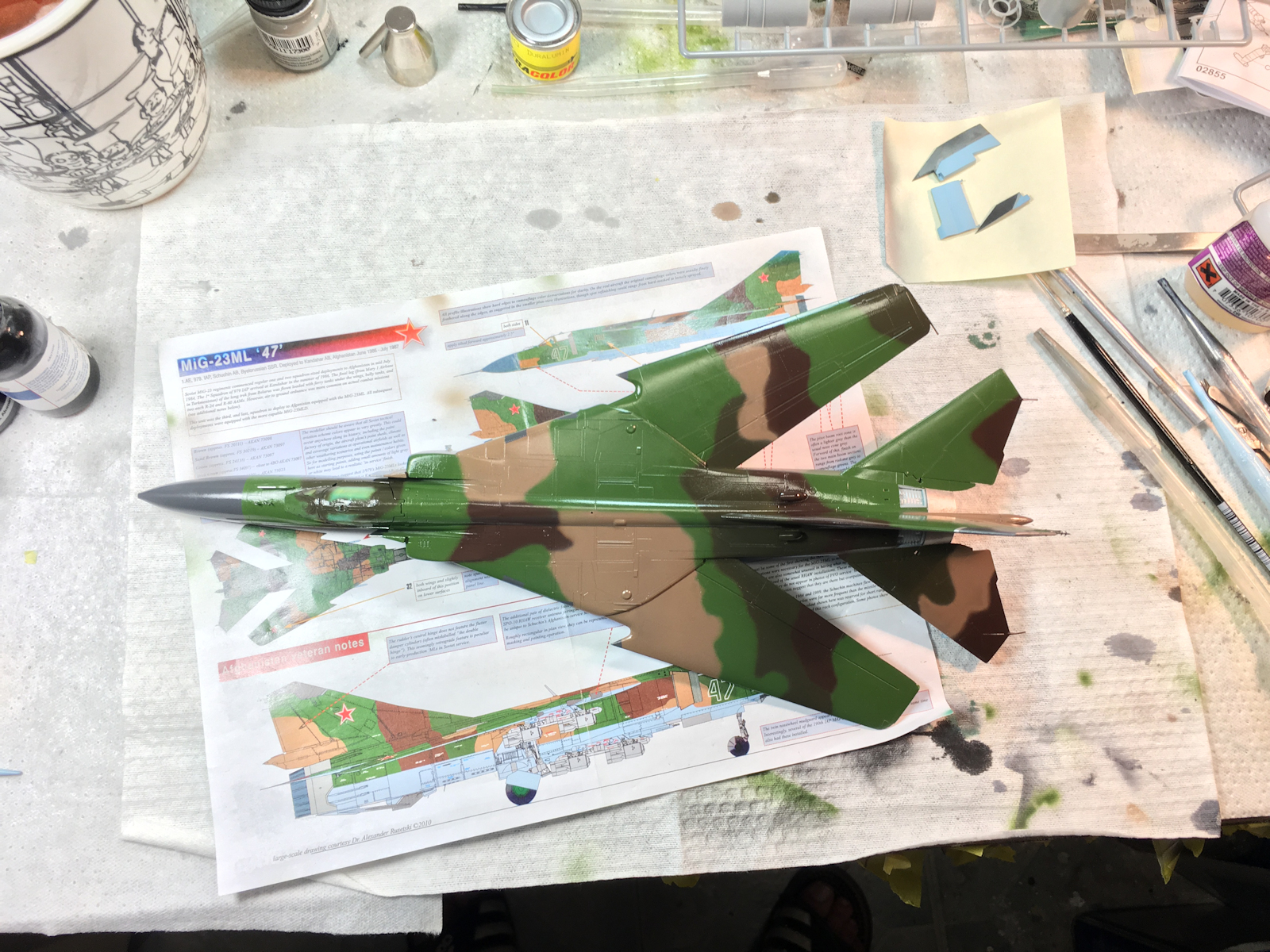 Trumpeter 1/48 MiG-23ML Flogger G Build Image
