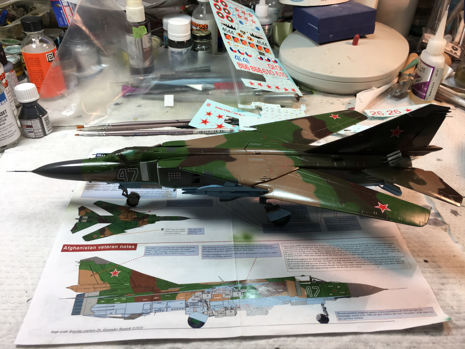 Trumpeter 1/48 MiG-23ML Flogger G Build Image