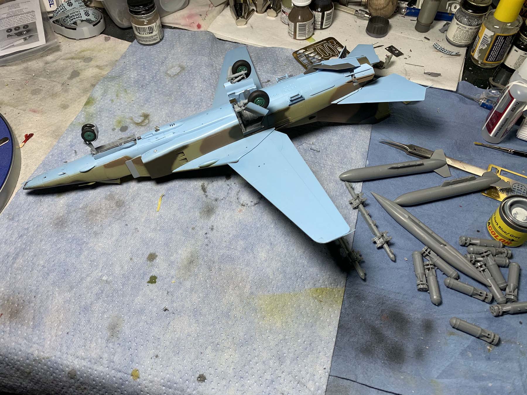 Trumpeter 1/48 MiG-23BN Flogger H Build Image