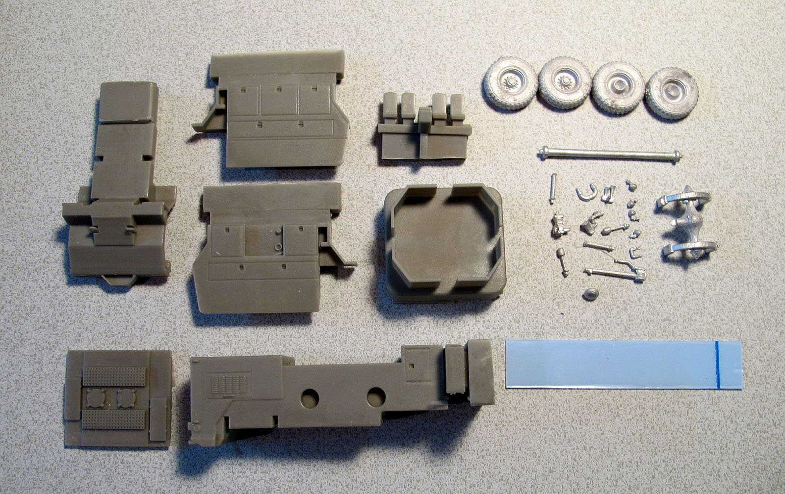 USAFline 1/72 Oshkosh P-19 Fire Truck Build Review Image